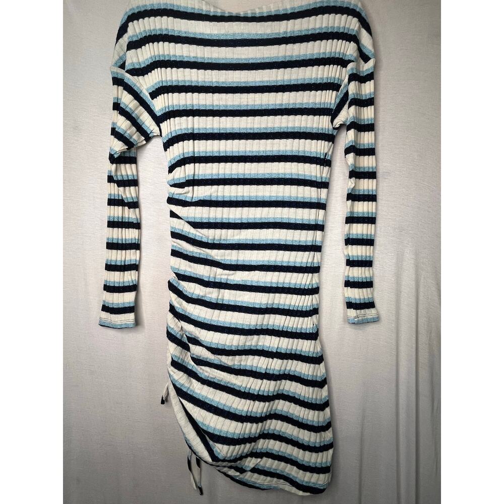 Ramy Brook Clam Dress Navy/Light blue/white, size M, NWT - Picture 10 of 11
